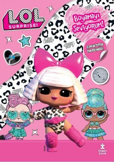 Lol Surprise! Boyamayı Seviyorum! Çıkartma Hediyeli! Kolektif