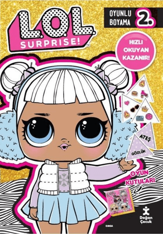Lol Surprise! Oyunlu Boyama 2 - Hızlı Okuyan Kazanır! Kolektif