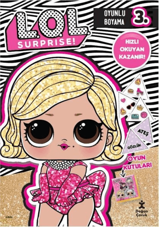 Lol Surprise! Oyunlu Boyama 3 - Hızlı Okuyan Kazanır! Kolektif