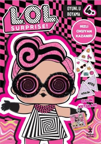 Lol Surprise! Oyunlu Boyama 4 - Hızlı Okuyan Kazanır! Kolektif