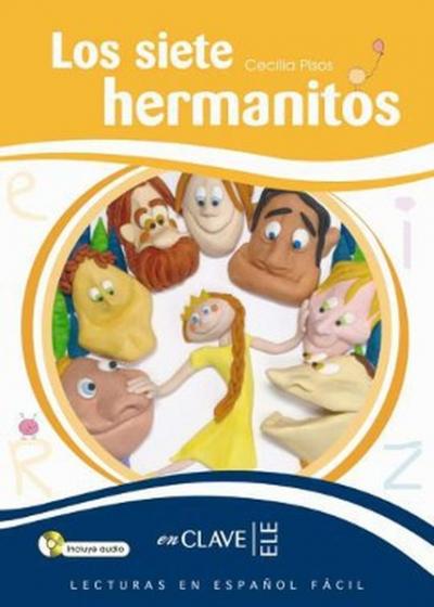 Los Siete Hermanitos + CD (LEEF Nivel-3) 7-10 Yaş İspanyolca Okuma Kit