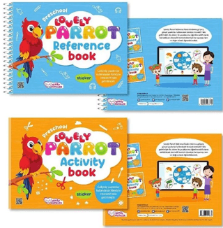 Lovely Parrot Reference - Activity Book (2 Kitap - Puzzle Hediyeli)