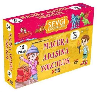 Macera Adasına Yolculuk Seti-10 Kitap Takım Ahu Gölcüoğulları