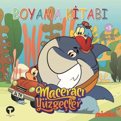 Maceracı Yüzgeçler Boyama Kitabı 2 (Ciltli)