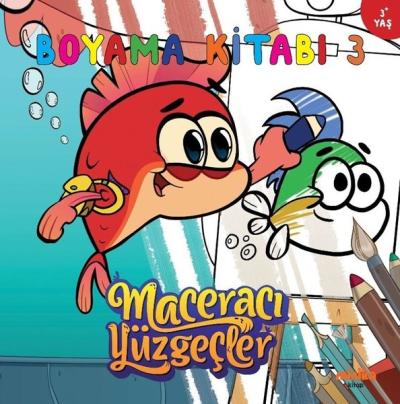 Maceracı Yüzgeçler Boyama Kitabı 3