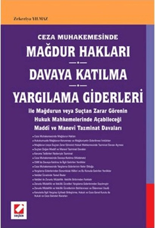 Mağdur Hakları Davaya Katılma Yargılama Giderleri
