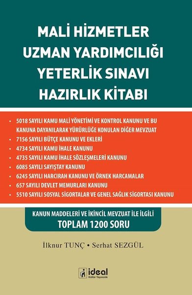 Mali Hizmetler Uzman Yardımcılığı Yeterlilik Sınavı Hazırlık Kitabı