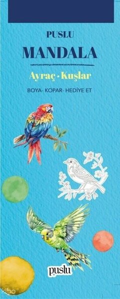 Mandala - Ayraç - Kuşlar