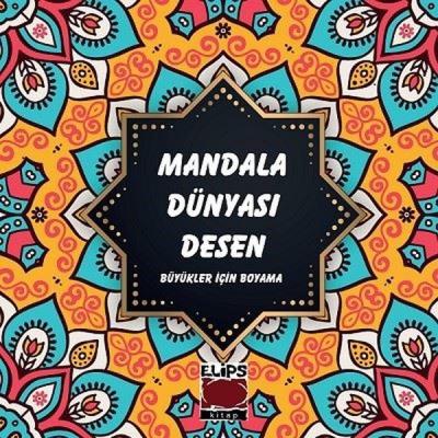Mandala Dünyası - Desen - Büyükler için Boyama Kolektif