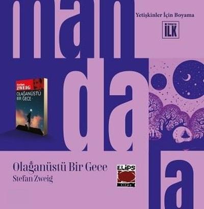 Mandala Dünyası-Olağanüstü Bir Gece - Yetişkinler İçin Boyama