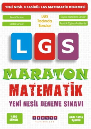 Maraton Matematik LGS Yeni Nesil Deneme Sınavı