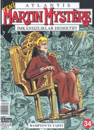 Martin Mystere İmkansızlıklar Dedektifi Sayı: 34 Hampton’ın Tahtı