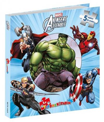 Marvel Avengers Assemble: İlk Yapboz Kitabım (Ciltli) Kolektif