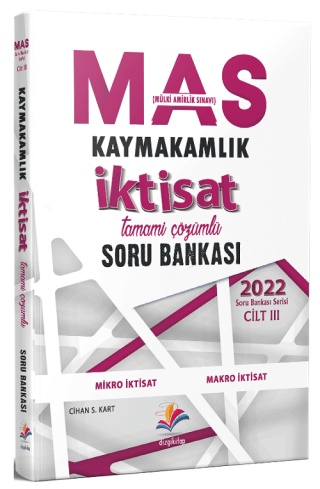 MAS İktisat Tamamı Çözümlü Soru Bankası