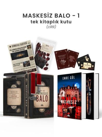 Maskesiz Balo 1- Tek Kitaplık Kutu (Ciltli) Emre Gül
