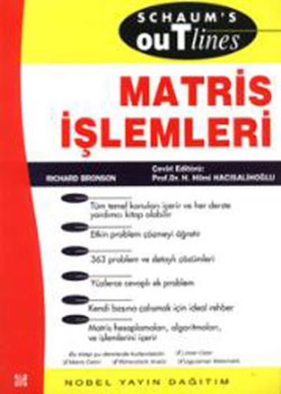 Matris İşlemleri (ANK-D) Richard Bronson