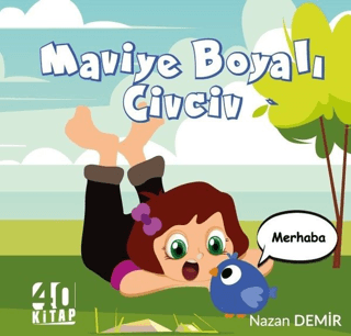 Maviye Boyalı Civciv