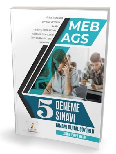MEB - AGS Hazırlık 5 Deneme Sınavı - Tamamı Dijital Çözümlü