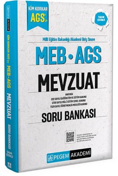 MEB AGS Kim Korkar Mevzuat Soru Bankası Anayasa 222 Sayılı İlköğretim ve Eğitim Kanunu 1739 Sayılı M