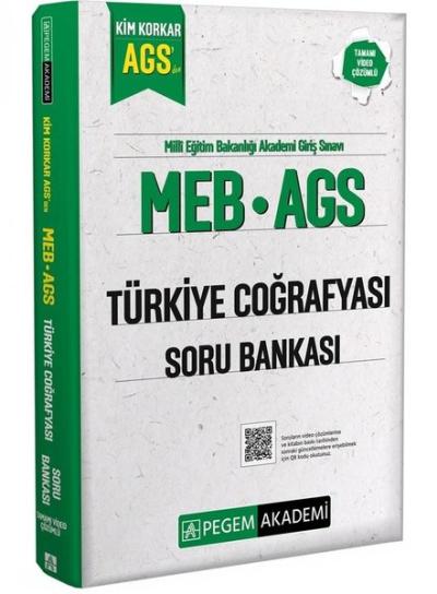 MEB AGS Kim Korkar Türkiye Coğrafyası Soru Bankası Tamamı Çözümlü