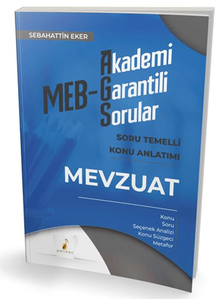 MEB – AGS Mevzuat Soru Temelli Konu Anlatımı