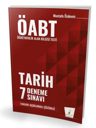 MEB-AGS ÖABT 2026 Tarih 7 Deneme Sınavı-Tamamı Açıklamalı Çözümlü