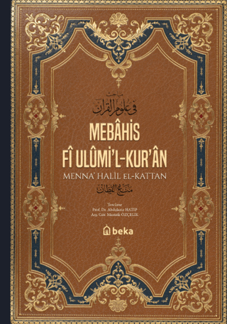 Mebahis Fî Ulümi’l-Kur’an