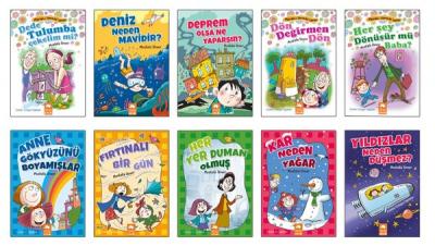 Meraklı Sorular Mustafa Ünver Kitaplığı Seti-10 Kitap Takım