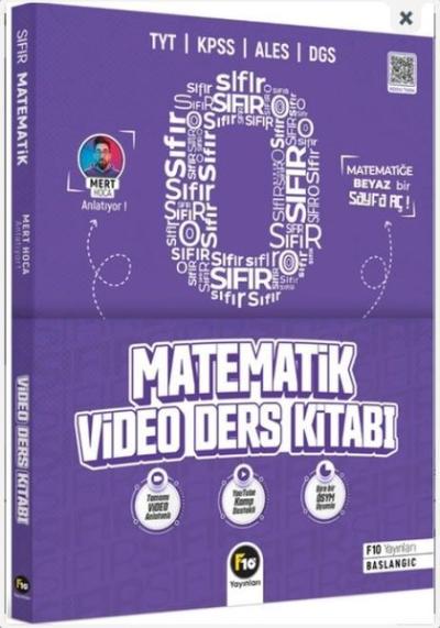 Mert Hoca ile Sıfırdan Matematik Video Ders Kitabı