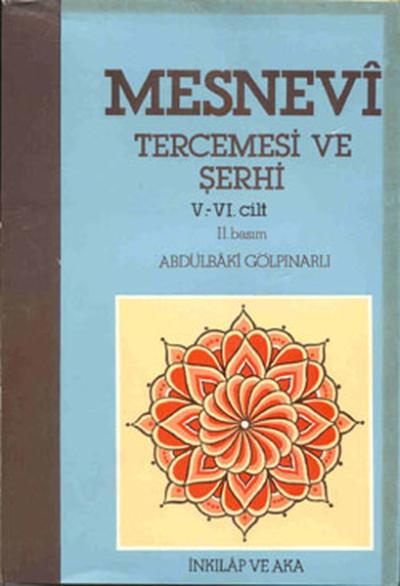 Mesnevi Tercümesi 5-6 %29 indirimli Abdülbâki Gölpınarlı