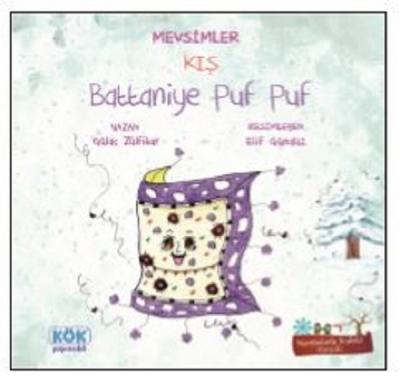 Mevsimler Kış Battaniye Puf Puf