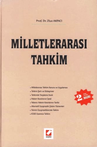 Milletlerarası Tahkim (Ciltli)