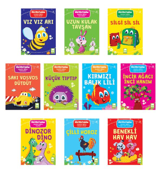 Mini Mini Fabllar Karakter Geliştiren Masallar (10 Kitap Takım)