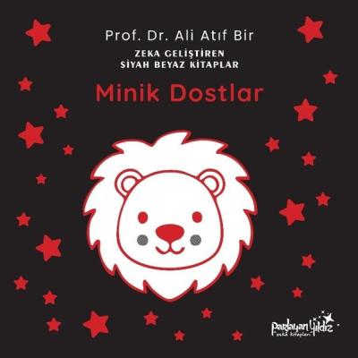 Minik Dostlar - Zeka Geliştiren Siyah Beyaz Kitaplar (Ciltli)