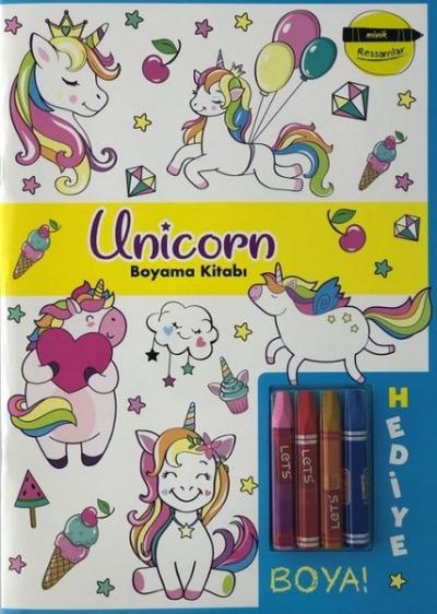 Unicorn Boyama Kitabı - Minik Ressamlar Kolektif