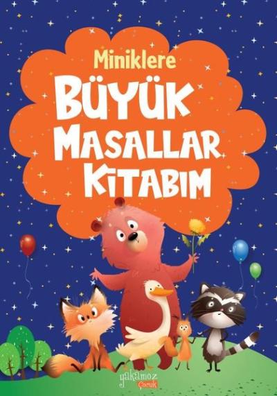 Miniklere Büyük Masallar Kitabım - Lacivert (Ciltli)