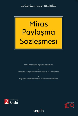 Miras Paylaşma Sözleşmesi