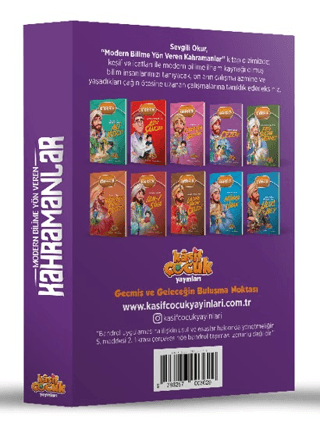 Modern Bilime Yön Veren Kahramanlar 10 Kitap Set