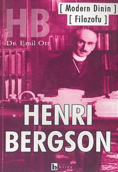 Modern Dinin Filozofu Henri Bergson Emil Ott