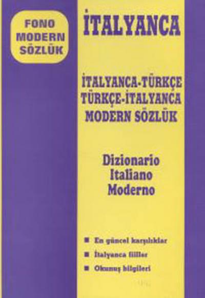 Modern Sözlük İtalyanca-Türkçe/Türkçe İtalyanca (Ciltli) %25 indirimli