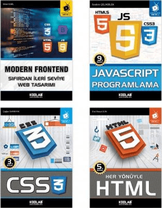 Modern Web Tasarım Seti (4 Kitap Takım)