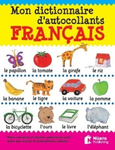 Mon Dictionnaire D'autocollants Français Catherine Bruzzone