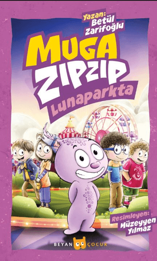 Muga Zıpzıp Lunaparkta (Renkli - Resimli)