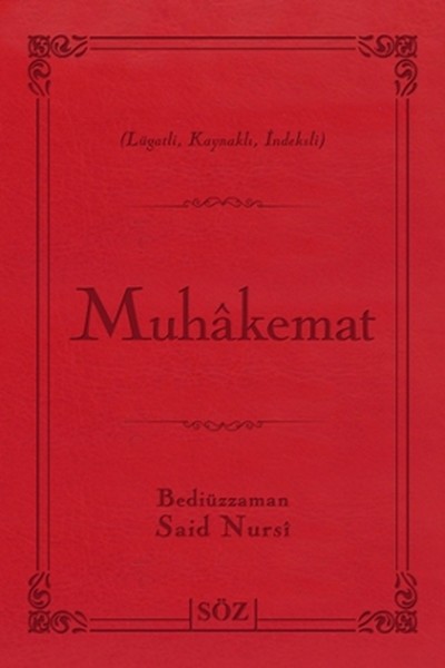 Muhakemat (Büyük Boy - İki Renkli) (Ciltli)