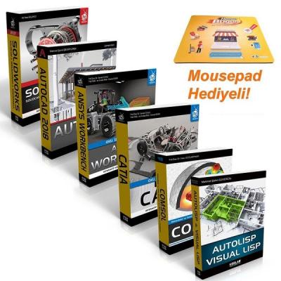 Mühendisler İçin 3 Boyutlu Tasarım Seti (6 Kitap Takım) Kolektif