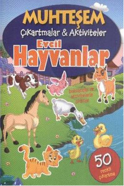 Muhteşem Çıkartmalar - Aktiviteler Evcil Hayvanlar %30 indirimli Kolek