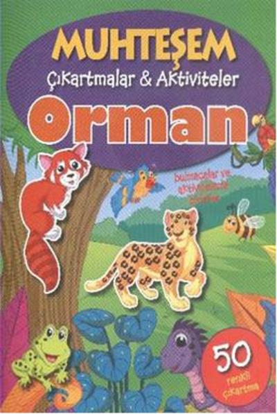 Muhteşem Çıkartmalar - Aktiviteler Orman %30 indirimli Kolektif