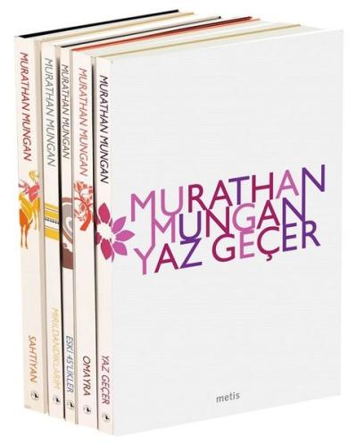 Murathan Mungan Şiir Seti - 5 Kitap Takım - Hediyeli Murathan Mungan
