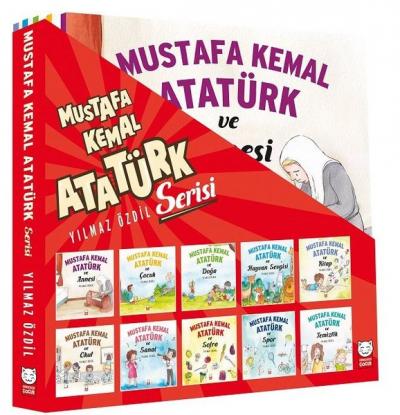 Mustafa Kemal Atatürk Serisi (10 Kitap Takım) %40 indirimli Yılmaz Özd