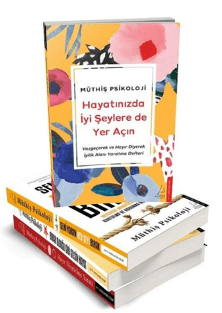 Müthiş Psikoloji Seti - 3 Kitap Takım Defter Hediyeli Müthiş Psikoloji